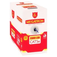 Cabo De Rede/Informatica Megatron 4 Pares Cat5E Com 305M