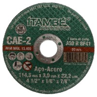 Disco Corte Ferro Itambe 4.1/2