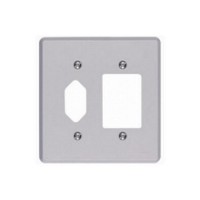 Placa Conjunto Ilumi Cinza 4X4 - 3 Interruptores + 1Tomada - Kit C/10 Peças