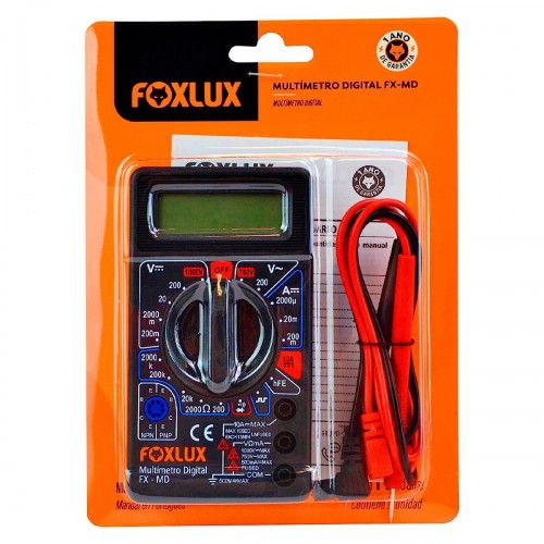 Multimetro Digital Foxlux Ref-3001