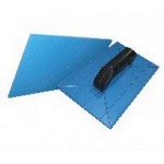 Desempenadeira Pvc Emave Azul Lisa 18 X30Cm - Kit C/6 Peças