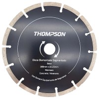 Disco Diamantado Thompson Segmentado Seco 180Mm X 22,23Mm - 7