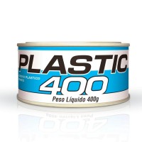 Massa Plastica Maxi Carplastic Branca 400G - Kit C/12 Peças