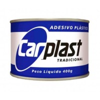 Massa Plastica Maxi Carplastic Cinza 400G - Kit C/12 Peca