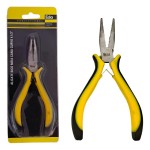 Alicate Mini Eda Bico 4.1/2'' Meia Cana Curvo Profissional - 7Zh