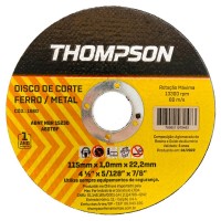 Disco Corte Ferro Thompson 4.1/2