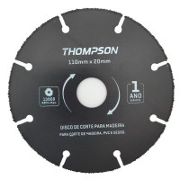 Disco Para Madeira Tungstenio Thompson 110Mm - 1748