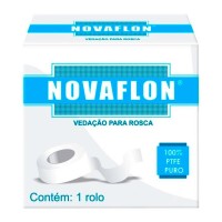Veda Rosca Novaflon 18X10M - Kit C/120 Peca