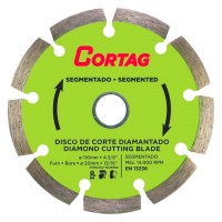 Disco Diamantado Cortag Segmentado 110Mm X 20Mm - 60973