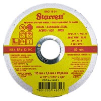 Disco Corte Ferro Starrett 4.1/2