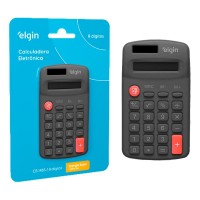 Calculadora De Bolso Elgin Cb1485 Preta