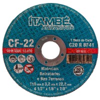 Disco Corte Refratario Itambe 4.1/2