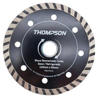 Disco Diamantado Thompson Turbo Seco / Refrigerado 110Mm X 20Mm - 693