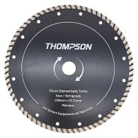 Disco Diamantado Thompson Turbo Seco / Refrigerado 230Mm X 22,23 - 9