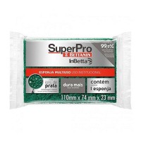 Esponja Dupla Face Multiuso Superpro Betanin - Kit C/10 Peca