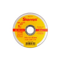 Disco Starrett Inox 4.1/2X1,0X7/8