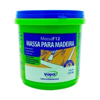 Massa F12 Madeira 1,65Kg Mogno