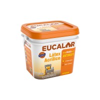 Latex Eucalar Acrilico 3,6Lt Rubi