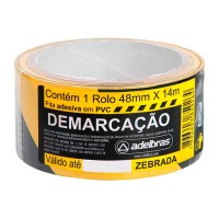 Fita Demarcao Solo Adel.48Mmx14Mt-Zeb