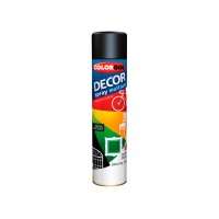 Spray Colorgin Decor Preto o.Brilh-8701