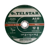 Disco Telstar Corte Ferro A 07X7/8 - Kit C/10 Unidades