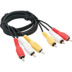 Cabo Rca 3X3 1.50Mt Som/Video 010