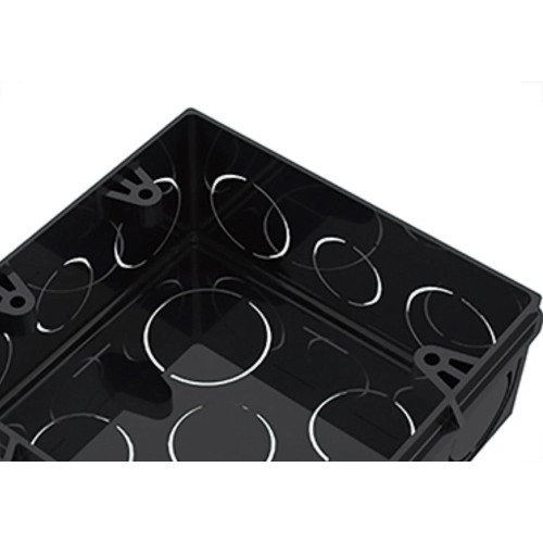 Caixinha Luz Prt Pvc Tigre 4X4 - Kit C/12 Unidades