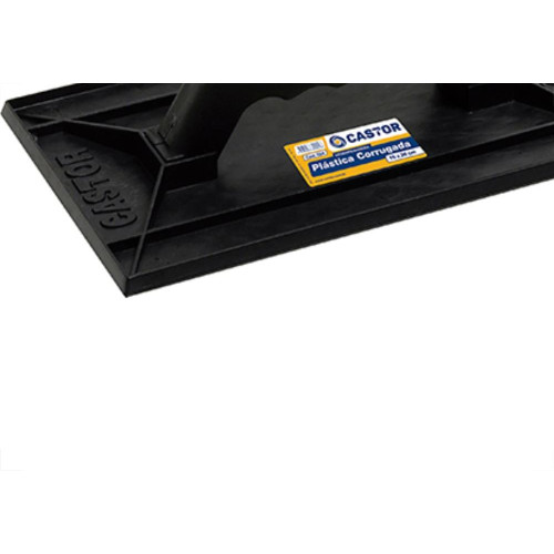 Desempenadeira Pvc Castor Pr Corrugada 15X26 024