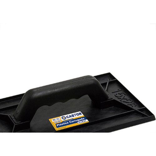 Desempenadeira Pvc Castor Pr Corrugada 15X26 024