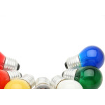 Lampada Bolinha Brasfort 15Wx220V Azul - Kit C/25 Unidades