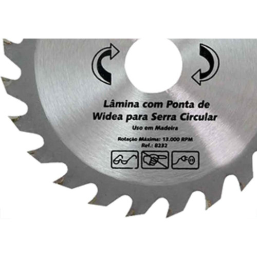 Serra Circ.Widea Brasfort 4.3/8X24X20 8232