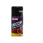 Spray Colorgin Decor Pr Fosco 360Ml 8711 - Kit C/6 LA