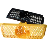 Suporte P/Laje C/Caixa-Forro 30Cm Preto Brasco - Kit C/10 Unidades