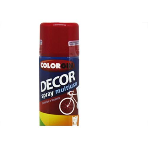 Spray Colorgin Decor Vermelho 360Ml 876