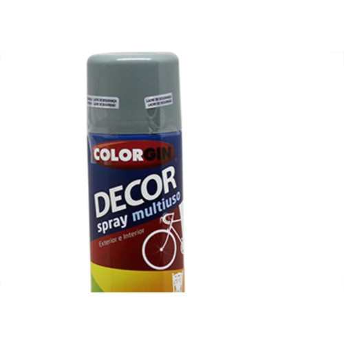 Spray Colorgin Decor Cinza 360Ml 865