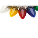 Lampada Chupeta Brasfort 7 X 127 Vermelha - Kit C/25 Unidades