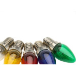 Lampada Chupeta Brasfort 7 X 127 Vermelha - Kit C/25 Unidades