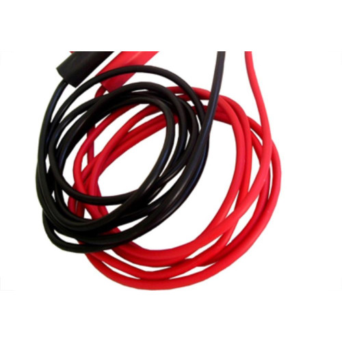 Cabo Chupeta P/Bateria 2,0Mt Pr/Vermelho Pexce
