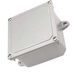 Caixa Passagem Aluminio Nat.10X10X06 Stamp. Caixa Passagem Aluminio Nat.10X10X06 Stamp.