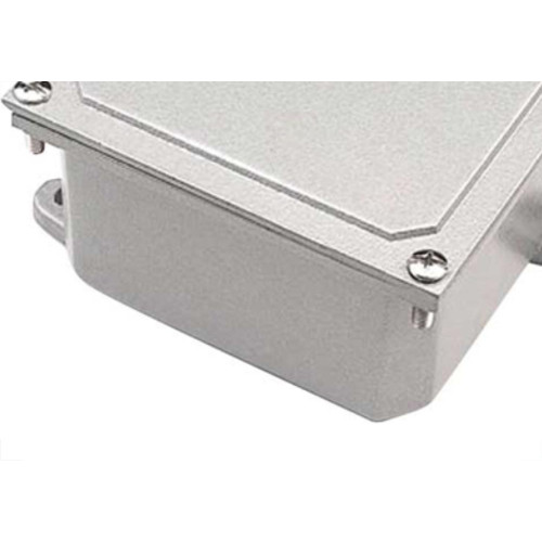 Caixa Passagem Aluminio Nat.20X20X10 Stamp.