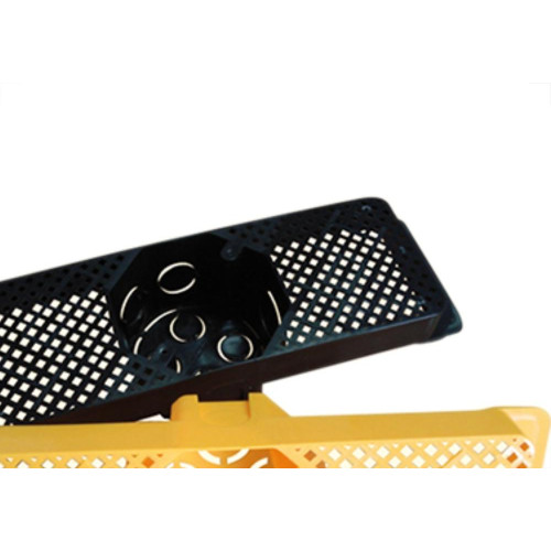 Suporte P/Laje C/Caixa-Piso 25Cm Preto Brascom - Kit C/10 Unidades