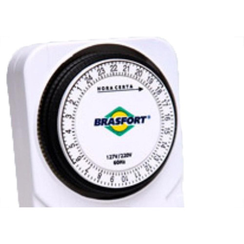 Timer Tempor.Brasfort Analogico Bivolt 8769