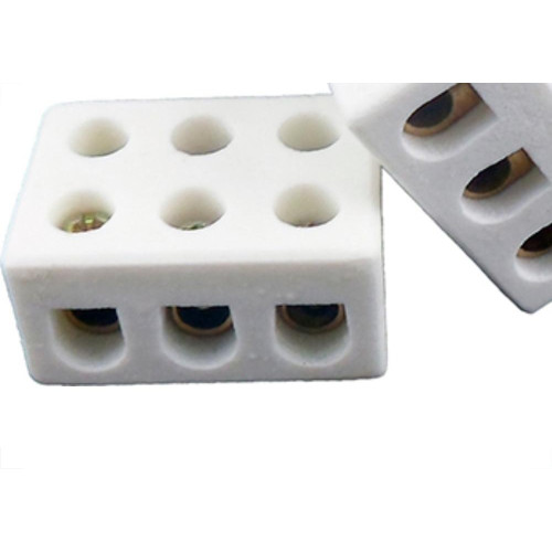 Conector Interneed Porcelana 10Mm Trifasico - Kit C/10 Unidades
