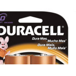 Pilha Alcalina Duracell Grande D C/2
