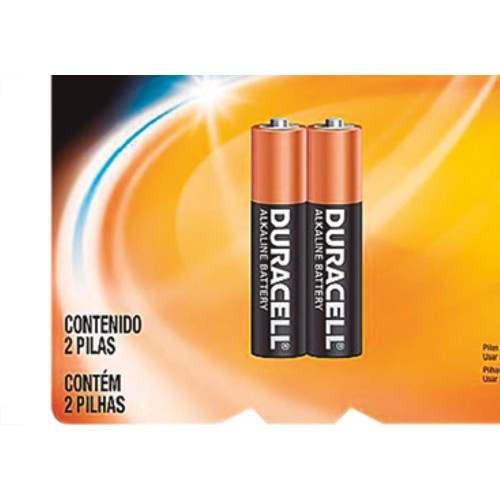 Pilha Alcalina Duracell Palito Aaa2 C/2 - Kit C/12 CA