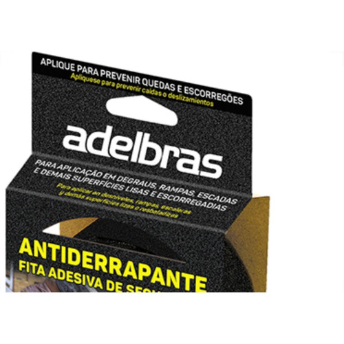 Fita Anti-Derrapante Adelbras 5X50Mm Pr