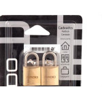 Cadeado Pado Seguranca Igual C/2 Pc 40Mm