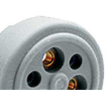 Tomada Polarizada Lumibras 3X30 Nylon 33 - Kit C/10 Unidades