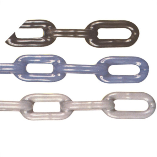 Corrente Plastif.6Mm X 60Cm Prat/Azul/Pret