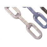 Corrente Plastif.6Mm X 60Cm Prat/Azul/Pret
